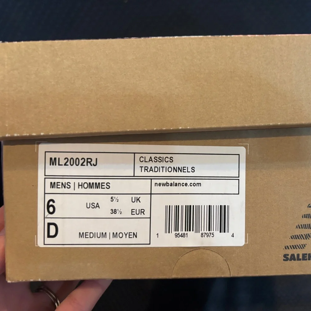 New Balance x Salehe Bembury Water be the guide sneakers size 6 men women’s 7.5 - Picture 9 of 9